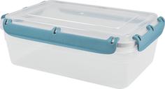 Контейнер PT1047 BERGEN 2,6л прямоугол. с крыш. пластик цв.в асс.(х10) МультиДом