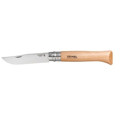 Нож Opinel №12, нержавеющая сталь, бук, 001084