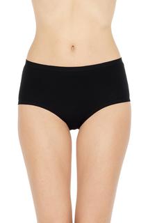 Трусы женские Pompea SLIP MIDI COTTON черные 4
