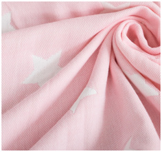 Одеяло детское Крошка Я Розовые звёзды, 110 × 140 см