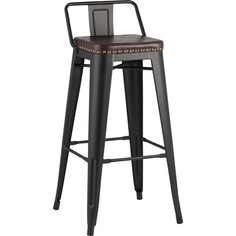 Стул барный TOLIX SOFT черный матовый Stool Group