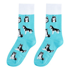 Носки Kawaii Factory собака разноцветные 35-39