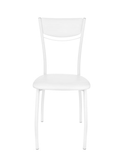 Стул обеденный SORENTO (Соренто), белый с мягкой спинкой Kett Up