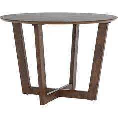 Стол обеденный KAY 110*110, массив гевеи, цвет орех Stool Group