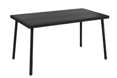 Стол для дачи Hoff Sconto 80272928 black 140х80х73 см