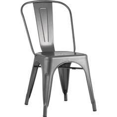 Стул TOLIX серебристый матовый Stool Group