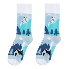 Носки Kawaii Factory йети разноцветные 35-39