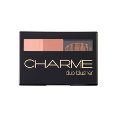 Румяна Charme двухцветные "Duo Blusher" 05 Сливочный персик