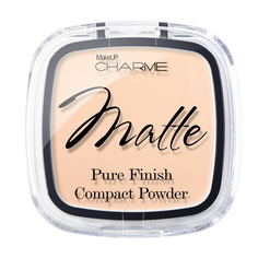 Пудра Charme компактная "Pure Matte" 101 Фарфоровый