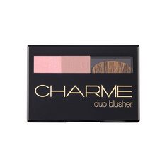 Румяна Charme двухцветные "Duo Blusher" 03 Коричневая камелия