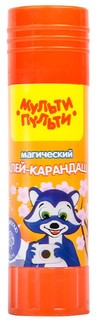 Клей-карандаш "Енот в Японии", с цветным индикатором, 15 грамм Мульти пульти