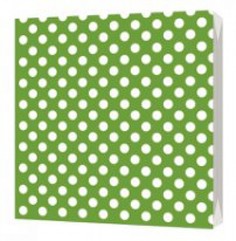 Салфетки "Горох на зеленом" 33*33, 3 слоя, 20 шт, Bulgaree Green