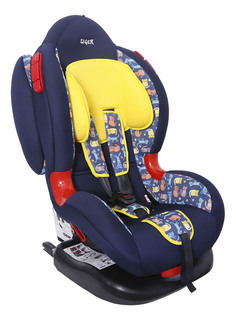 Автокресло Siger Кокон Art Isofix цв.синий гр.1/2