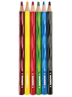 Карандаши цветные Юнландия Magic 6шт 24 цвета 181791