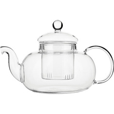 Чайник «Проотель», 1 л., 7,5 см., прозрачный, стекло, TP075, Prohotel