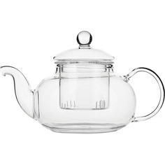 Чайник «Проотель», 0,35 л., 6 см., прозрачный, стекло, TP077, Prohotel
