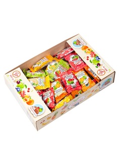 Пастила фруктовая натуральная без сахара, ассорти вкусов, VegaGreen, 800 г