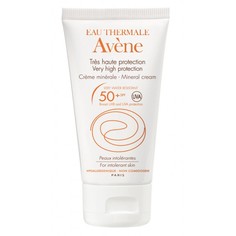 Солнцезащитный крем Avene Solaires Cream Reflexe SPF 50+, 50 мл