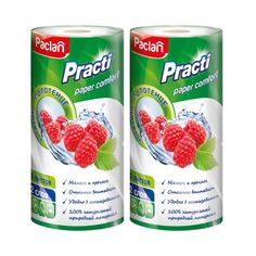 Комплект Paclan Practi Paper Comfort Полотенце бумажное 22 х 23 см 60 шт. в рулоне х 2 шт.