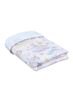 Плед-покрывало "Juno" 88х88 Sleep unicorns рис. 13250/1