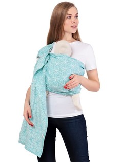 Слинг с кольцами Mums Era Экзотик/ментол