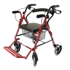 Ходунки-каталка на четырех колесах с подножкой LY- 582 серия Optimal-Kappa Titan Deutschland Gmbh