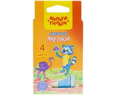 Набор мелков Мульти Пульти Енот в Австралии, 4 цвета ЦМ_11128