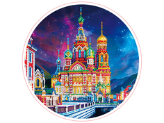 Алмазная мозаика Рыжий кот Санкт-Петербург YKH40