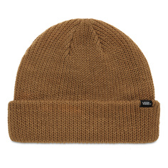 Шапка бини мужская Vans CORE BASICS коричневая, one size