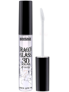 Блеск для губ Lux Visage Dragon Glass 3D volume Прозрачный Luxvisage