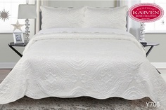 KARVEN Покрывало "Карвен" стеганое шелк евро (230*250/50*70 (2)) Y 706 (арт. Y 706)