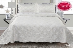 KARVEN Покрывало "Карвен" стеганое шелк евро (230*250/50*70 (2)) Y 707 (арт. Y 707)
