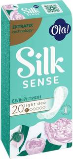Прокладки Ola! Classic Light Deo Белый пион ежедневные 20 шт