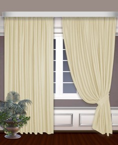 КаСЛ 500029 шторы софт, (150*240)*2, молочный