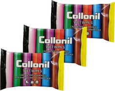 Набор салфеток для обуви Collonil WET WIPES