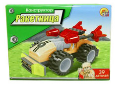 Конструктор пластиковый Проф-пресс Ракетница Рыжий кот