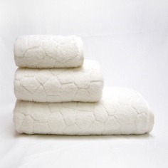 Tana Home Collection РАФФИ 70*140 молочное полотенце пени микрокоттон 450гр/кв.м