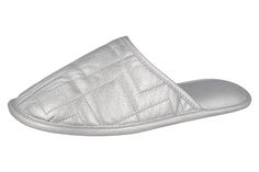 Домашние тапочки женские de fonseca BARI TOP W450 серебристые 36-37 RU