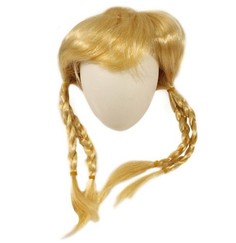 Волосы для кукол (косички), 12 см, цвет: блонд, арт. 7708435 ARTS&CRAFTS 7708435