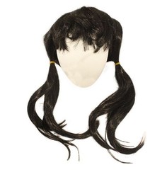 Волосы для кукол (хвостики), цвет: черный, 12 см ARTS&CRAFTS 7708434