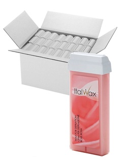 Комплект Воск ITALWAX в картридже Роза 100 мл. х 24 шт.