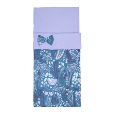 Спальный мешок детский Amarobaby Magic Sleep Flower dreams фиолетовый AMARO-32MS-FD