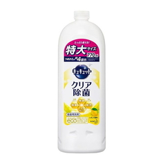 Ср-во KAO для мытья посуды, раковин CuCute с лимонной кислотой аромат лимона 770 мл КАО