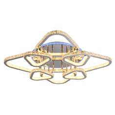 Светодиодная люстра Profit Light 8042/4+4 CHR 352W+10W RGB
