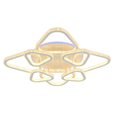 Светодиодная люстра Profit Light 8042/4+4 WHT 352W+10W RGB