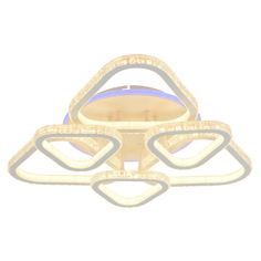 Светодиодная люстра Profit Light 8042/3+3 WHT 264W+8W RGB