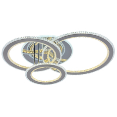 Светодиодная люстра Profit Light 8040/3 CHR 152W+110W BL+YL