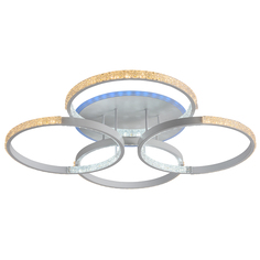 Светодиодная люстра Profit Light 8047/4 WHT 136W+8W RGB