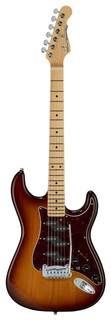 Электрогитара G&L FD Comanche Old School Tobacco Sunburst MP с чехлом