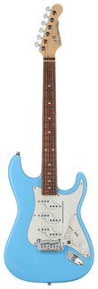 Электрогитара G&L FD Comanche Himalayan Blue CR с чехлом